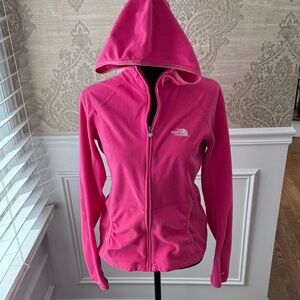 The North Face Women's Vibrant Pink Hooded Jacket Size Medium